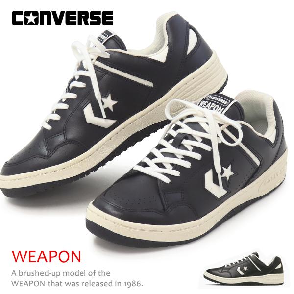 コンバース CONVERSE レザー スニーカー メンズ ローカット ウエポン CHEVRON&amp;ST...
