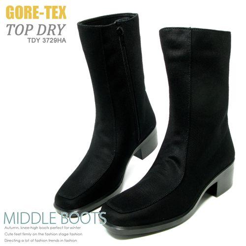 ゴアテックス レインブーツ トップドライ TOPDRY レディース ショートブーツ 完全防水 TDY...
