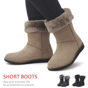 ムートンブーツ ショートブーツ レディース 防水 ファー ボア 防寒ブーツ おしゃれ かわいい 8900