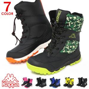 kappa スノーブーツ キッズ ジュニア 防水 雪靴 男の子 女の子
