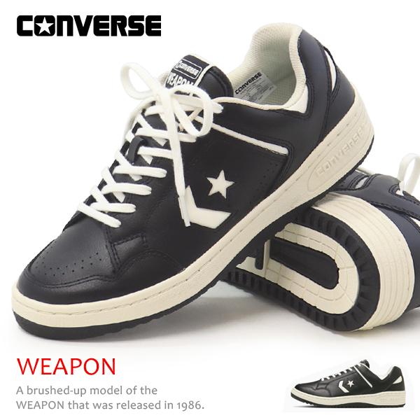 コンバース CONVERSE レザー スニーカー メンズ ローカット ウエポン CHEVRON&amp;ST...