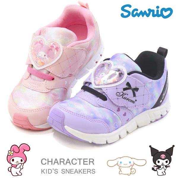 サンリオ キッズ スニーカー マイメロディ シナモロール クロミ 靴 キッズシューズ 女の子 SA ...