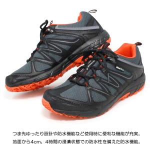 ムーンスター トレッキングシューズ メンズ 防...の詳細画像3