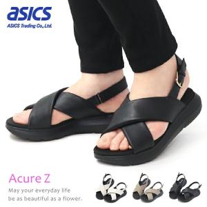アシックス AcureZ サンダル レディース スポーツサンダル スポサン おしゃれ かわいい AO-10217