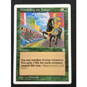 MTG《キズ有り》【軍勢の整列/Marshaling the Troops】《PTK-141/180》[EN] R｜superfreaks