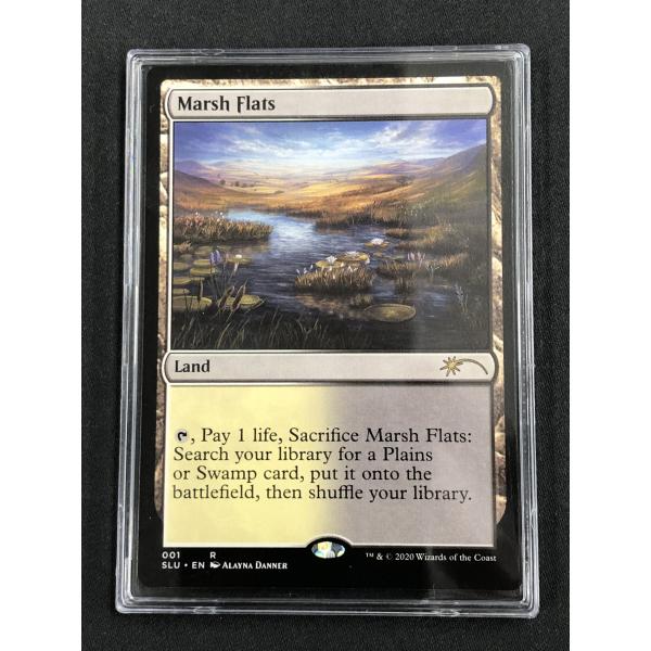 MTG【湿地の干潟/Marsh Flats】[ Secret Lair: Ultimate Edit...