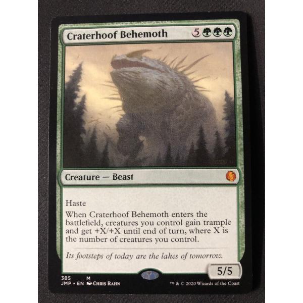 MTG《キズ有り》【孔蹄のビヒモス/Craterhoof Behemoth】《JMP-385》[EN...