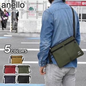 ショルダーバッグ メンズ 斜めがけ おしゃれ 小さめ ミニショルダーバッグ ポリエステル サコッシュバッグ/anello アネロ AT-S0211 正規品 ブランド