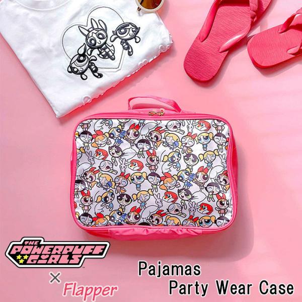 パワーパフガールズ グッズ FLAPPER フラッパー ウェアケース M レディース トラベルポーチ...