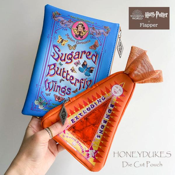 ハリーポッター ポーチ フラットポーチ グッズ 小物入れ レディース おしゃれ FLAPPER フラ...