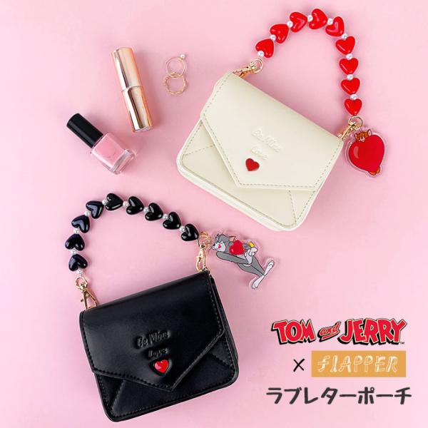 トムとジェリー ポーチ リップポーチ リップケース カードケース トムジェリ キャラクター グッズ ...