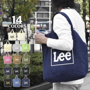トートバッグ メンズ おしゃれ 大きめ A4/Lee リー/キャンバス ロゴ 2way