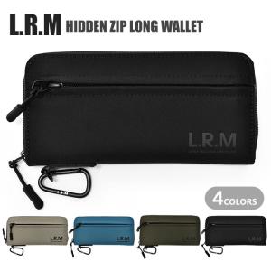 長財布 財布 メンズ おしゃれ L.R.M ナイロン 隠しジップ ラウンドファスナー 薄い 通勤 通学 かっこいい 大容量 カード入れ多数 アウトドア キャンプ｜superfrog