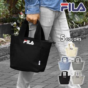 トートバッグ メンズ おしゃれ 小さめ 布/FILA フィラ/キャンバス デニム ミニ