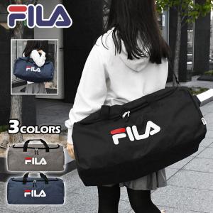 FILA フィラ ショルダーバッグ レディース 斜めがけ おしゃれ 大きめ 大容量 A4/ポリキャンバス 2way ボストンバッグ 修学旅行 林間学校 バッグ 男子 女子