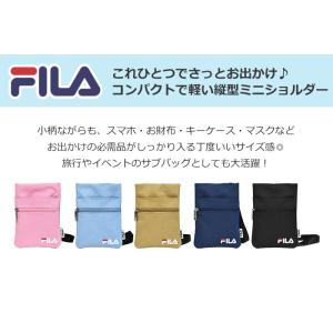 FILA フィラ 縦型 ミニショルダーバッグ ...の詳細画像1