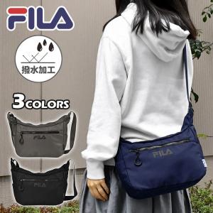 FILA フィラ 撥水 ショルダーバッグ レディース 斜めがけ おしゃれ 小さめ ミニショルダーバッグ ペットボトルが入る ペットボトル シンプル ブランド｜superfrog