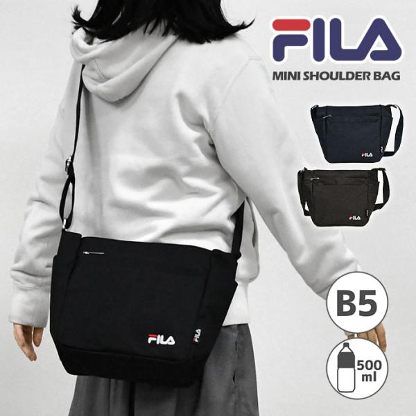 FILA フィラ ショルダーバッグ レディース 斜めがけ 斜め掛け バッグ シンプル 軽い 軽量 お...