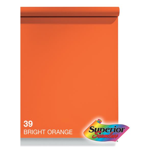 BPS-2705 スーペリア背景紙 2.72x5.5m #３９ブライトオレンジ