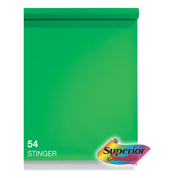 BPS-2705 スーペリア背景紙 2.72x5.5m #５４スティンガー クロマキーグリーン