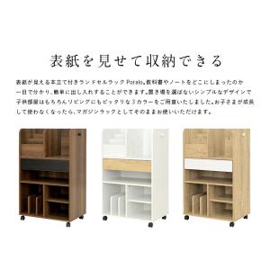 可動式棚 物かけフック キャスター付 ランドセ...の詳細画像4