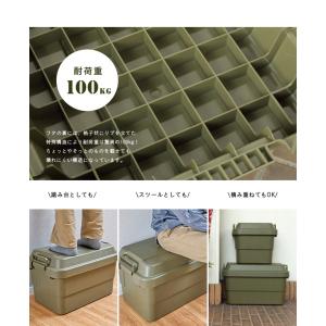 日本製 耐荷重100kg フタ付き 収納ボック...の詳細画像4