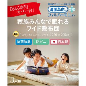 日本製 東洋紡フィルハーモニイ使用 ファミリー...の詳細画像1