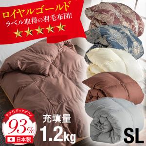 ハンガリー産ダウン85％羽毛掛け布団 シングル150×210cm : は