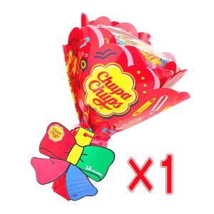 Kracie（クラシエ） チュッパチャプス フラワーブーケ 12本入り×12個(1