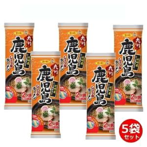 3  サンポー 棒状 九州鹿児島しょうゆラーメン×5袋セット 枕崎産かつお節粉末使用