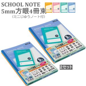 KYOKUTO トムとジェリーノート×2セット組（5mm方眼ノート4冊組×2）送料