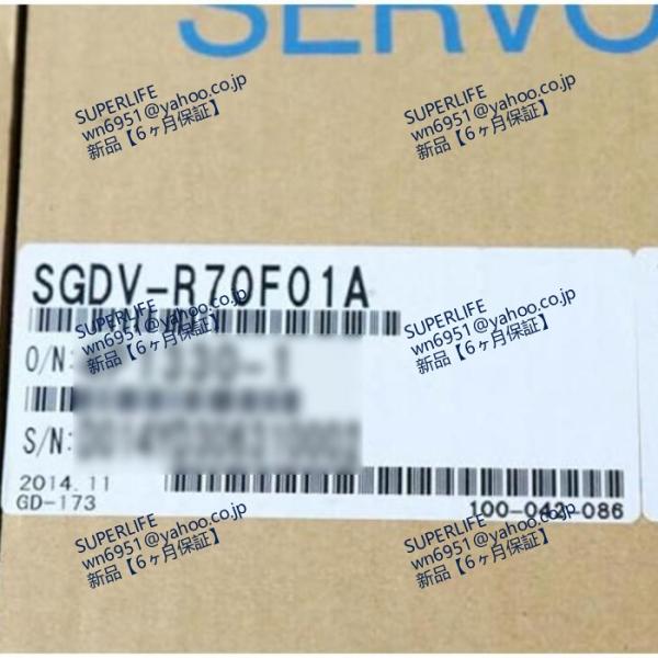 【新品★送料無料】 SGDV-R70F01A Servo Drive SGDV R70F01A 【６...