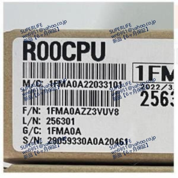 【新品★送料無料】 R00CPU シーケンサCPUユニット【６ヶ月保証】