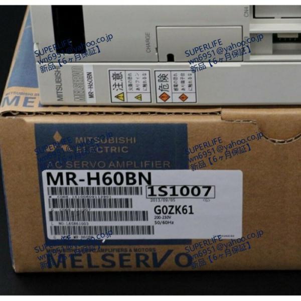 【新品★送料無料】 MR-H60BN サーボドライブ【６ヶ月保証】