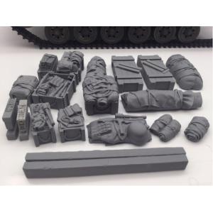 1/16 ドイツ軍 SS親衛隊 戦車兵 半身 2体セット T530 未塗装＆未