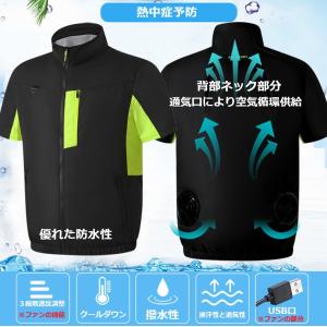 空調作業服 空調ベスト 空調ウェア M〜4XL...の詳細画像1