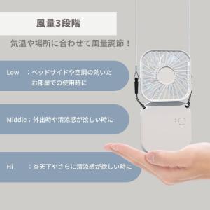 携帯ハンディファン ハンディファン 小型扇風機...の詳細画像2