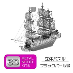 立体 メタル パズル モデル キット ブラックパ...の商品画像