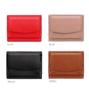 スキミング防止機能 三つ折りミニ財布 レディー...の詳細画像4