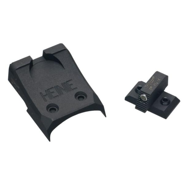 東京マルイ HK45 HEINIE Slant Proタイプ スティールフロント/リアサイトセット ...