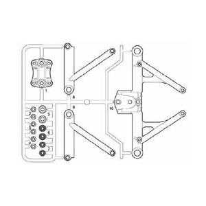 アルミダイレクトサーボホーン(SANWA・KO) [42249] : スーパーラジコン