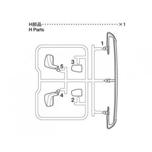 ニッサンGT-R Hパーツ(ウイング/ミラー) ※アフターパーツ※ [19005899]
