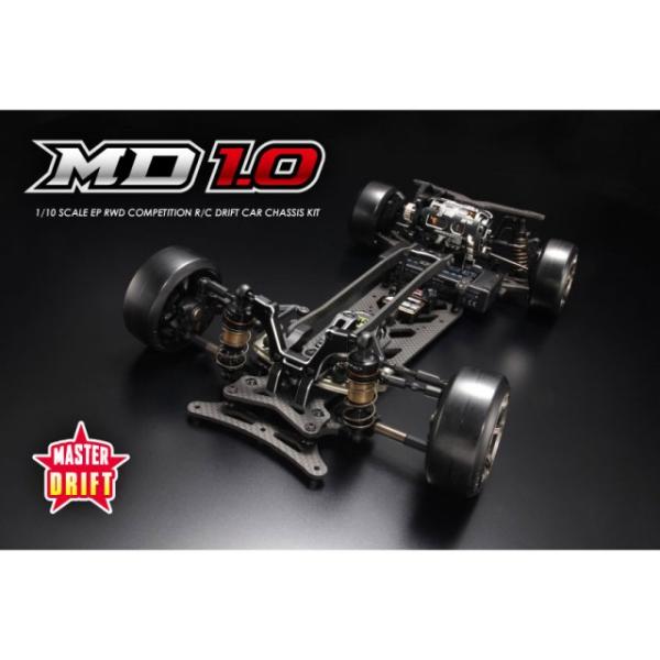 【限定特価】マスタードリフト 『MD1.0』 ハイエンド1/10 RWDドリフトカー組み立てキット ...