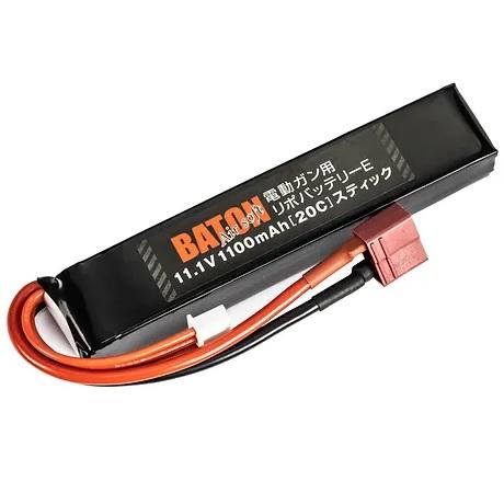 BATON リポ11.1V1100mAh20C(Tコネ)ショートスティック [BAS-LP3S110...