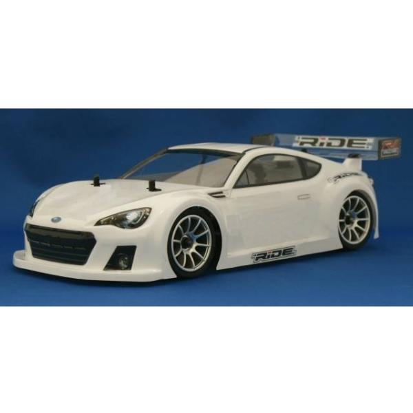 Mシャーシ用スバルBRZレースカーコンセプトボディ ホワイトプリント済ボディ(WB210-225mm...