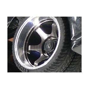 ミニッツ AWD ボディ、ボディマウント、ホイール ミニッツAWD アルミホイール GMスポーク ワイド +1.0mm(2個入