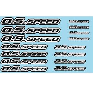 スーパーラジコン オリジナルステッカー シルバー 1枚入 [RCF-STICKER