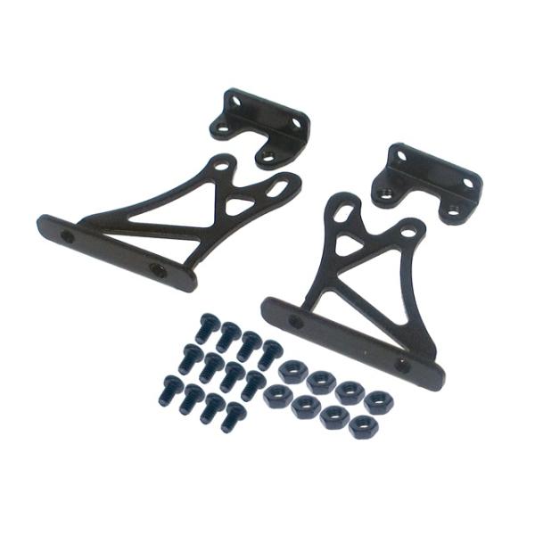 AL GTウイングマウント・26mm(ブラック)(スクリュー付) [WG-06U-BK/26]