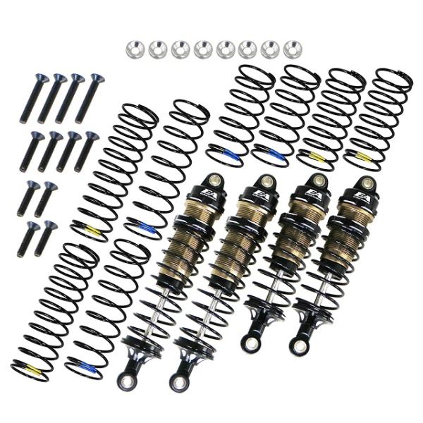 2ウェイビッグボアショックセット4WD用BZ [2BS-4WD-BZ]