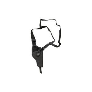 リボルバー 3.5in〜4in 革製 ショルダーホルスター （黒） コルト